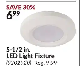 Princess Auto 5-1/2 in. LED Light Fixture offer