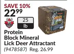Princess Auto Protein Block Mineral Lick Deer Attractant offer
