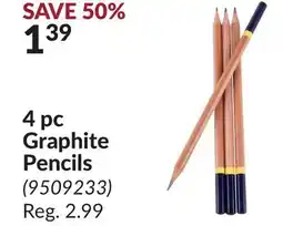 Princess Auto 4 pc Graphite Pencils offer