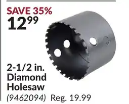 Princess Auto 2-1/2 in. Diamond Holesaw offer
