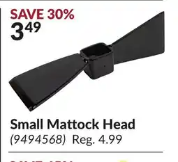 Princess Auto Small Mattock Head offer
