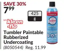 Princess Auto Tumbler Paintable Rubberized Undercoating offer
