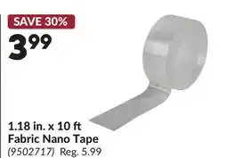 Princess Auto 1.18 in. x 10 ft Fabric Nano Tape offer