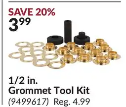 Princess Auto 1/2 in. Grommet Tool Kit offer