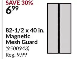 Princess Auto 82-1/2 x 40 in. Magnetic Mesh Guard offer