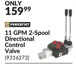 Princess Auto 11 GPM 2-Spool Directional Control Valve offer