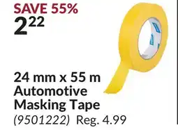 Princess Auto 24 mm x 55 m Automotive Masking Tape offer