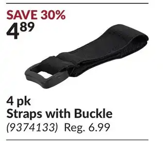 Princess Auto 4 pk Straps with Buckle offer