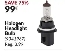 Princess Auto Halogen Headlight Bulb offer