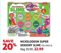 Canadian Tire NICKELODEON SUPER SENSORY SLIME offer