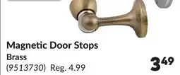Princess Auto Magnetic Door Stops Brass offer