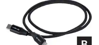 Princess Auto USB-C to Lightning Braided Charge-and-Sync Cables offer