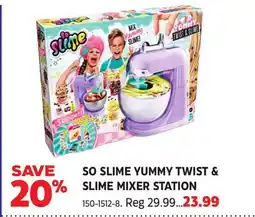 Canadian Tire Slime So Slime Yummy Twist and Slime Mixer Station offer