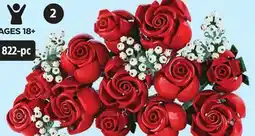 Canadian Tire Lego BOUQUET OF ROSES BUILD AND DISPLAY offer
