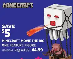 Canadian Tire MINECRAFT MOVIE THE BIG ONE FEATURE FIGURE offer