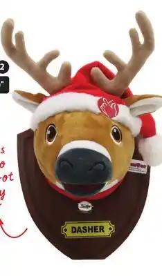 Canadian Tire ANIMATED REINDEER MOUNT offer