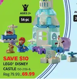 Canadian Tire LEGO DISNEY CASTLE offer