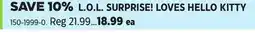 Canadian Tire L.O.L. SURPRISE! LOVES HELLO KITTY offer