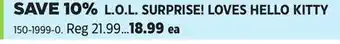 Canadian Tire L.O.L. SURPRISE! LOVES HELLO KITTY offer