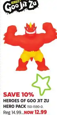 Canadian Tire HEROES OF GOO JIT ZU HERO PACK offer