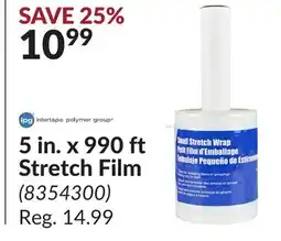 Princess Auto 5 in. x 990 ft Stretch Film offer