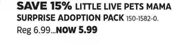 Canadian Tire LITTLE LIVE PETS MAMA SURPRISE ADOPTION PACK offer
