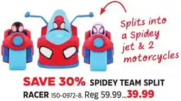 Canadian Tire Spiderman SPIDEY TEAM SPLIT RACER offer