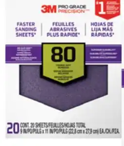 Princess Auto 20 pk 9 x 11 in. Sanding Sheets with No-Slip Grip offer