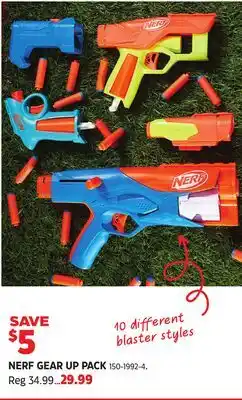 Canadian Tire NERF GEAR UP PACK offer