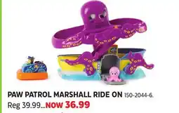 Canadian Tire PAW PATROL MARSHALL RIDE ON offer