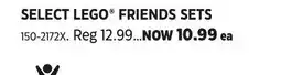 Canadian Tire SELECT LEGO FRIENDS SETS offer