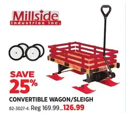 Canadian Tire Millside CONVERTIBLE WAGON/SLEIGH offer