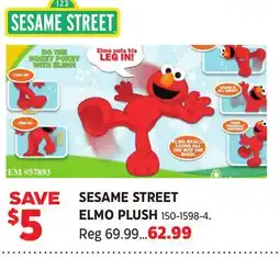 Canadian Tire SESAME STREET ELMO PLUSH offer
