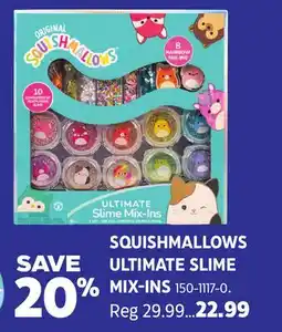 Canadian Tire SQUISHMALLOWS ULTIMATE SLIME MIX-INS offer