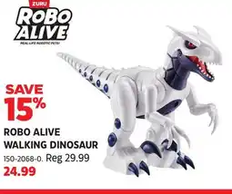 Canadian Tire ROBO ALIVE WALKING DINOSAUR offer