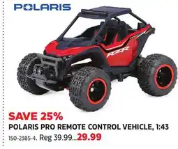 Canadian Tire POLARIS PRO REMOTE CONTROL VEHICLE, 1:43 offer