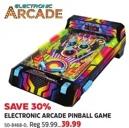 Canadian Tire ELECTRONIC ARCADE PINBALL GAME offer