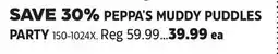 Canadian Tire Peppa Pig PEPPA'S MUDDY PUDDLES PARTY offer