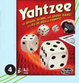 Canadian Tire YAHTZEE offer