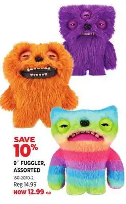 Canadian Tire 9˝ FUGGLER, ASSORTED offer