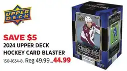Canadian Tire 2024 UPPER DECK HOCKEY CARD BLASTER offer