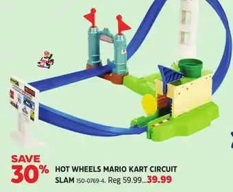 Canadian Tire HOT WHEELS MARIO KART CIRCUIT SLAM offer