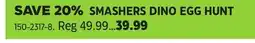 Canadian Tire SMASHERS DINO EGG HUNT offer
