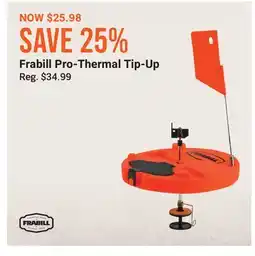Cabela's Frabill Pro-Thermal Tip-Up offer
