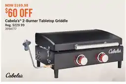 Cabela's Cabela's 2-Burner Tabletop Griddle offer