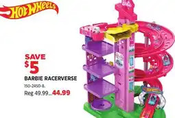 Canadian Tire Hot Wheels BARBIE RACERVERSE offer