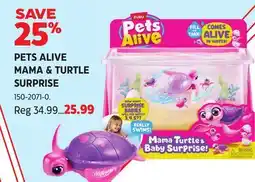 Canadian Tire Zuru Pets Alive Mama and Turtle Suprise offer