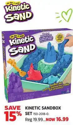 Canadian Tire KINETIC SANDBOX SET offer