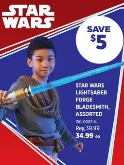 Canadian Tire STAR WARS LIGHTSABER FORGE BLADESMITH, ASSORTED offer