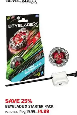 Canadian Tire BEYBLADE X STARTER PACK offer